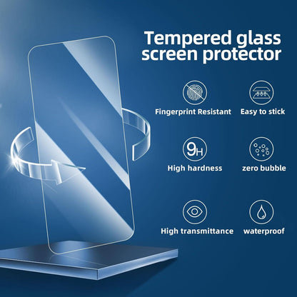 NEW'C 3er Pack Panzer Schutz Glas für iPhone 16/15/15 Pro 6,1 Zoll