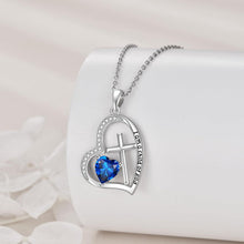 Opal Kreuz Halskette 925 Sterling Silber Opal Anhänger Kette