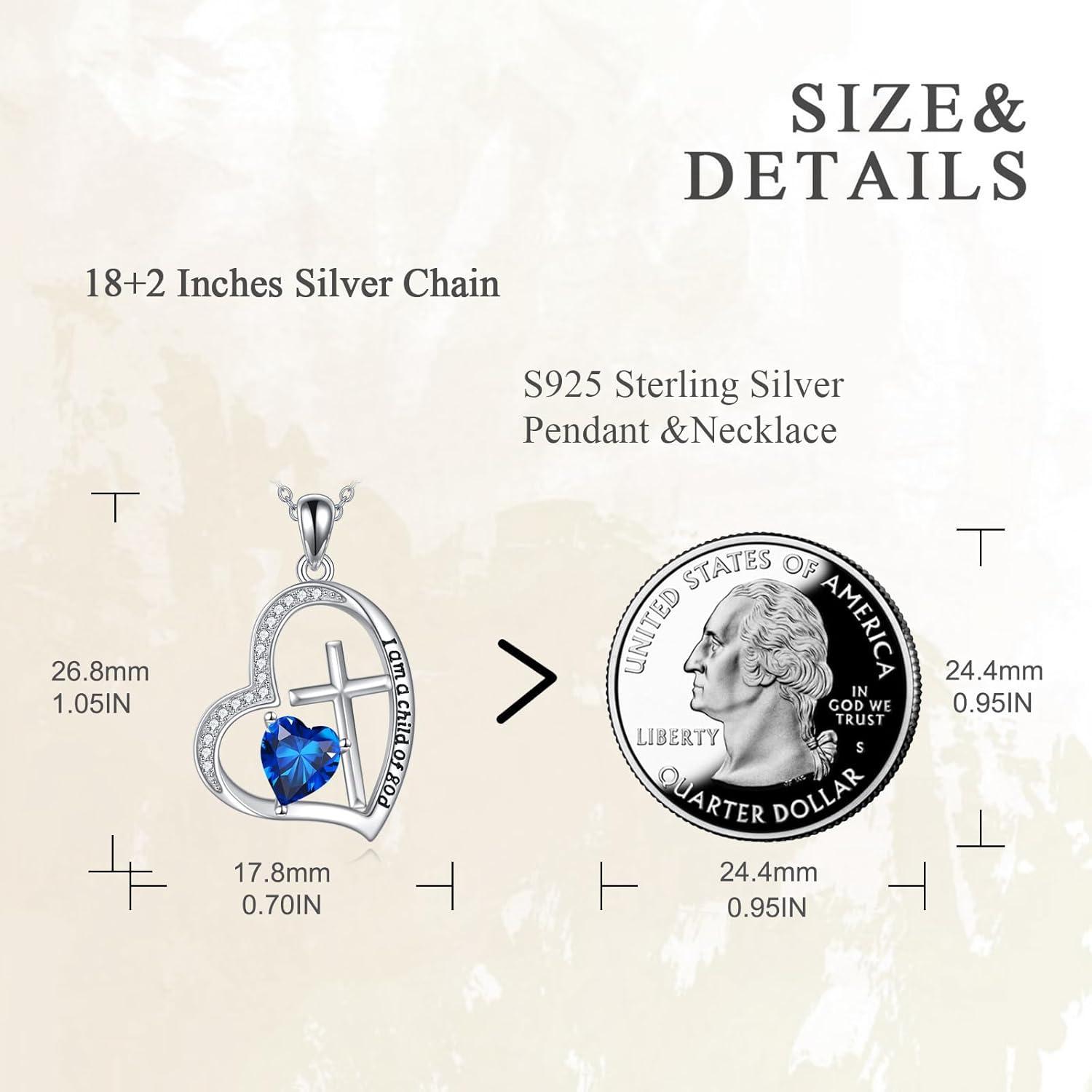 Opal Kreuz Halskette 925 Sterling Silber Damen Mädchen Geschenk