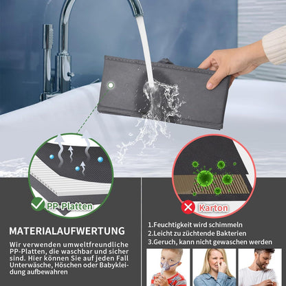 Malm Organizer Schubladen Ordnungssystem Kleidung faltbar kombinierbar