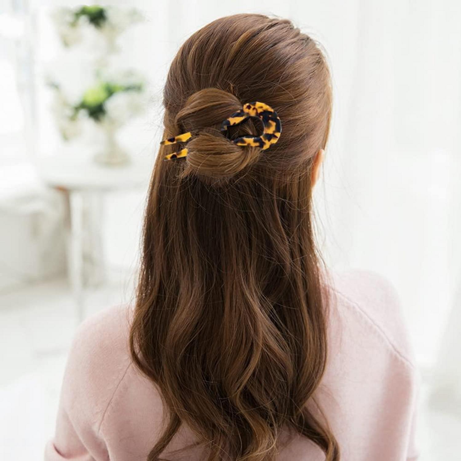 Französische U-Förmige Haarnadeln Groß Haar Pin Set Damen Mädchen Haarstyling