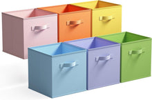 Aufbewahrungswürfel Stoff Kallax Regal 6er Set 33x33x32cm Faltbar