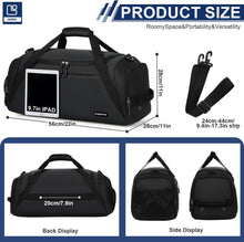 43L Sport- und Reisetasche mit Schuh- und