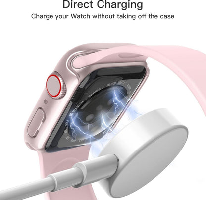 Apple Watch Series 9 8 7 41mm Hülle Displayschutz Schutzhülle 2 Stück