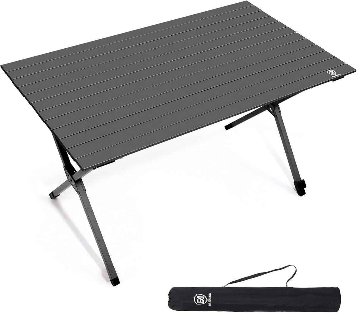 Klappbarer Campingtisch Aluminium 120X70CM 80KG Belastbar Tragbar