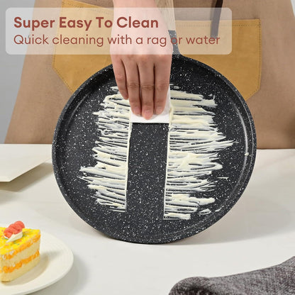 Crepe Pfanne 28cm Granit-Antihaftbeschichtung Pancake PfanneныйMit