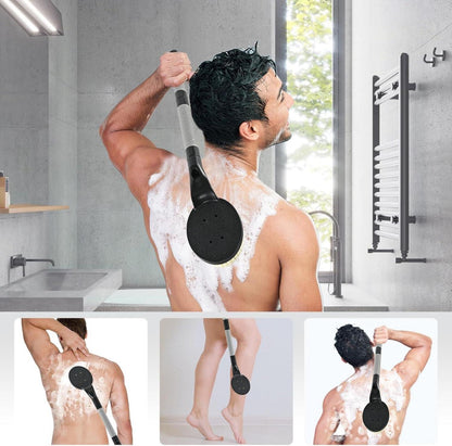 Rückenbürste mit langem Griff für Dusche und Peeling