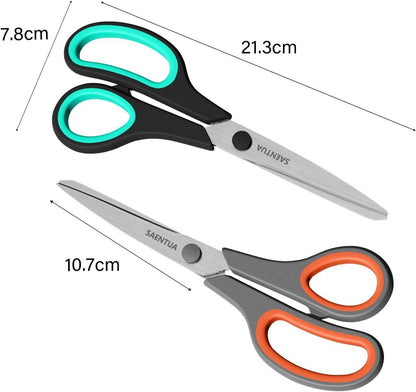 Edelstahl Scheren Set 3 Stück ultrascharfe Klingen 21cm
