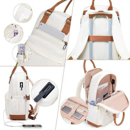 COOLIFE Hartschalen Koffer-Set 3tlg Grau/Rosa ABS TSA-Schloss