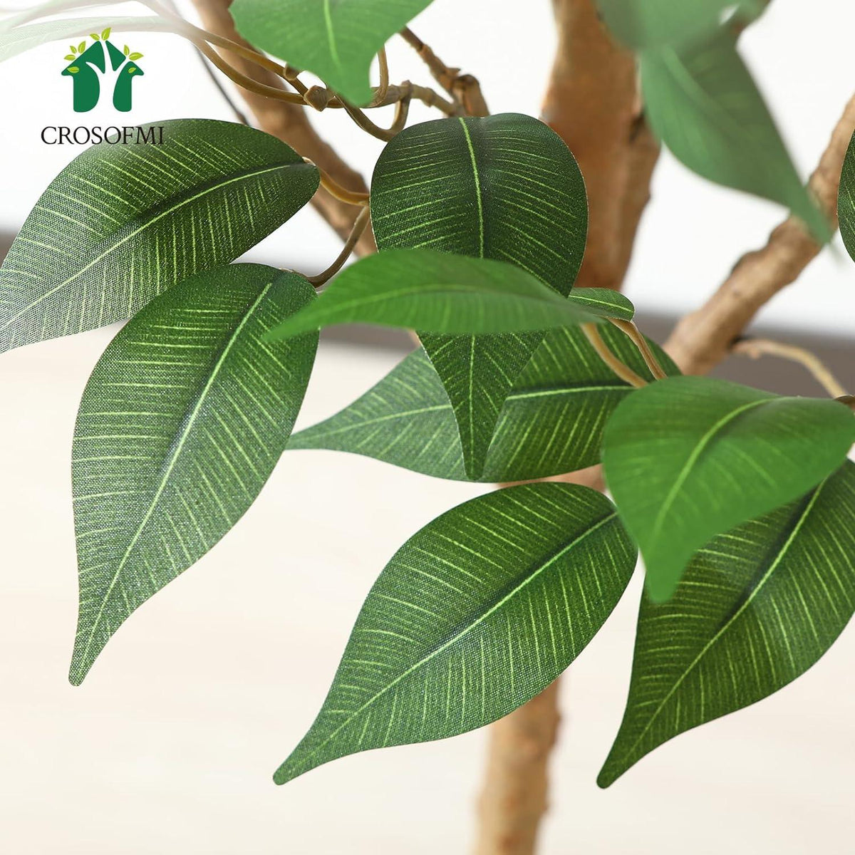 Künstliche Ficus Pflanze 150cm Groß Indoor Outdoor Deko Moderne Haus Büro Garten