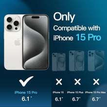 JETech iPhone 15 Pro 6,1 Zoll Schutzfolie 2 Stück