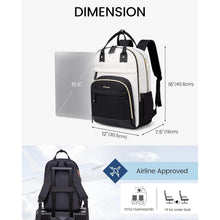 Rucksack Damen Laptop 15.6 Zoll USB-Ladeanschluss