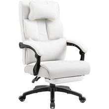 Ergonomischer Chefsessel mit Fußstütze und