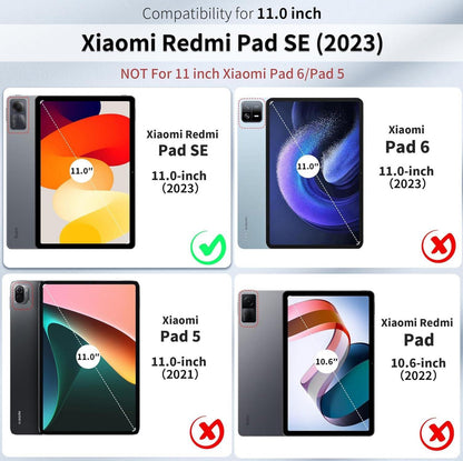 EasyAcc Xiaomi Redmi Pad SE 2023 11 Zoll Hülle Schwarz