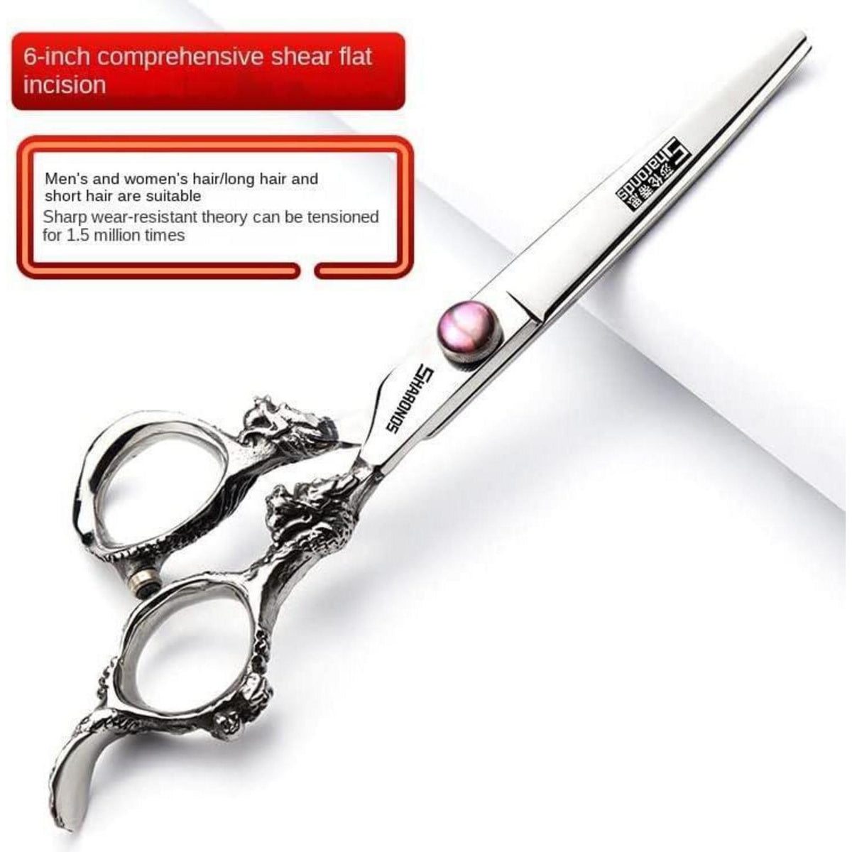 Professionelle Haarschere 6 Zoll – 3er Set – Edelstahl