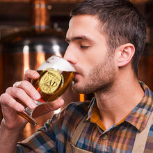 Personalisiertes Bierglas für Papa - Lustiges Geschenk zum