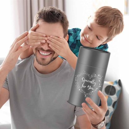 Personalisiertes Bierglas für Papa - Lustiges Geschenk zum
