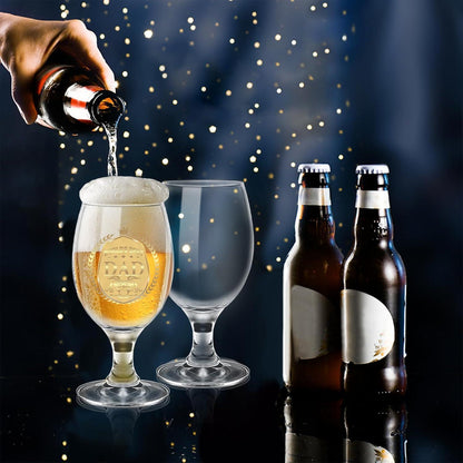 Personalisiertes Bierglas für Papa - Lustiges Geschenk zum