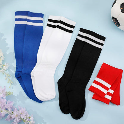 Kinder Fußballsocken 4 Paar Sport Laufen Training atmungsaktiv