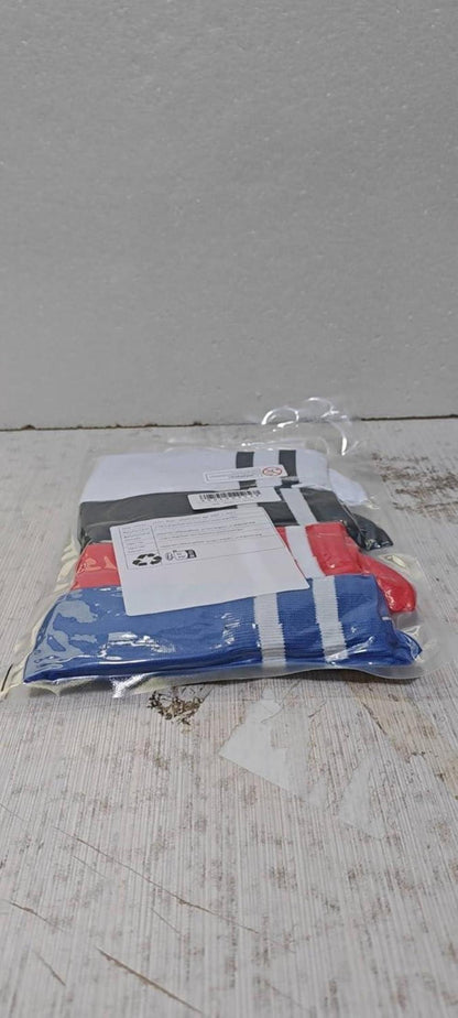 4 Paare Kinder Fußball Socken für Jungen und Mädchen - Sportsocken in verschiedenen Farben