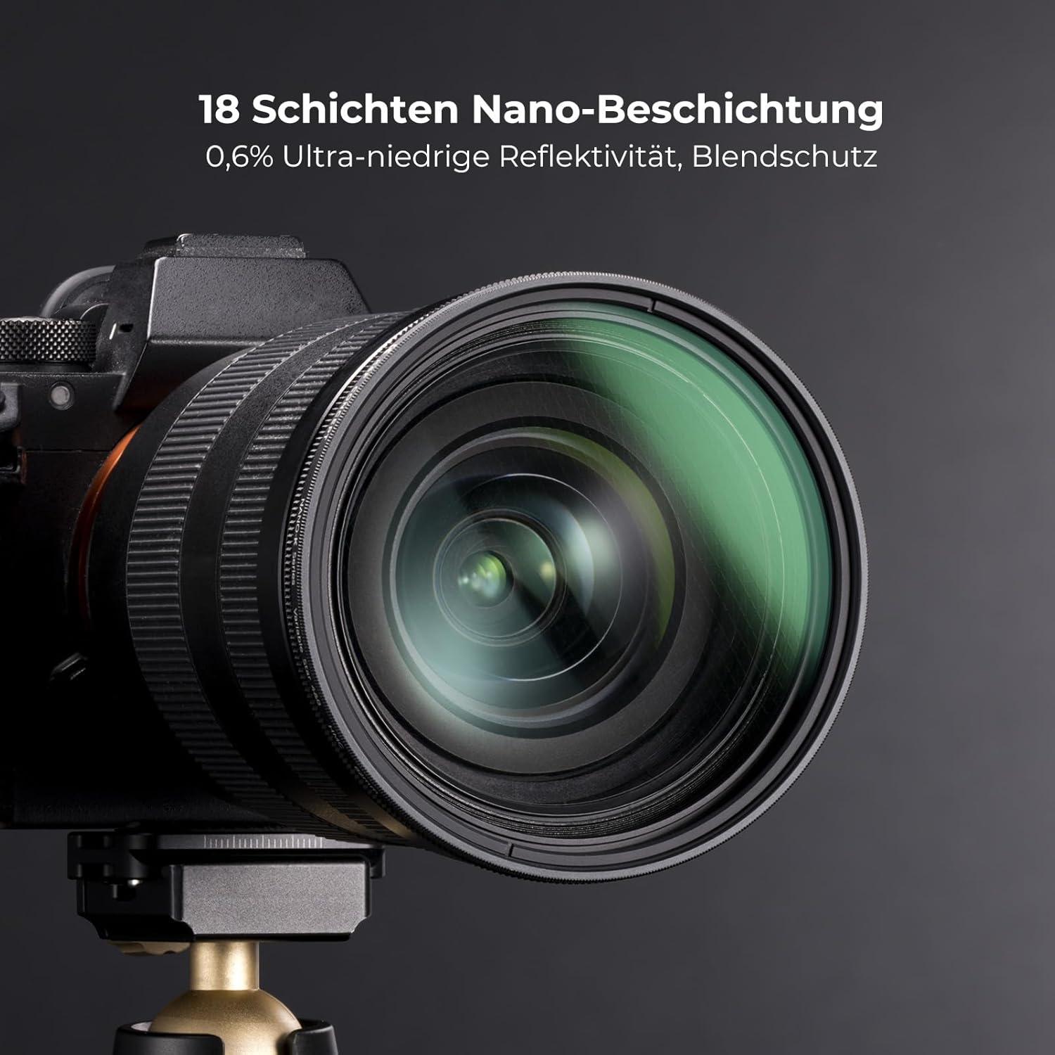 Variabler 49mm Sternfilter Nano K-Serie mit 4 Punkten und 8 Punkten