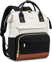 Stilvoller Damenrucksack Wasserdicht 2-in-1 Handtasche 14Zoll