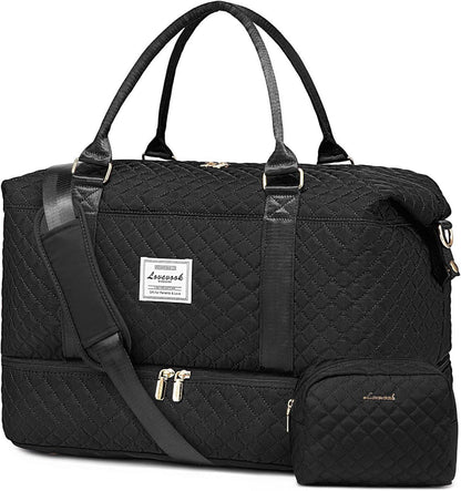 Reisetasche Damen Sporttasche Weekender Travel Duffle Bag mit