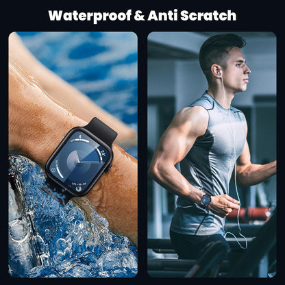 WSKEN Apple Watch 9/8/7 45mm Schutzfolie, Titan
