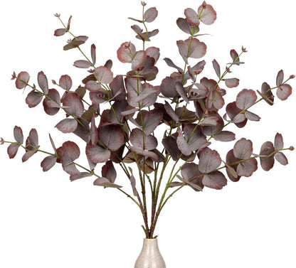 Künstliche Eukalyptus Dekozweige 5er Set Hochzeit Home Dekoration