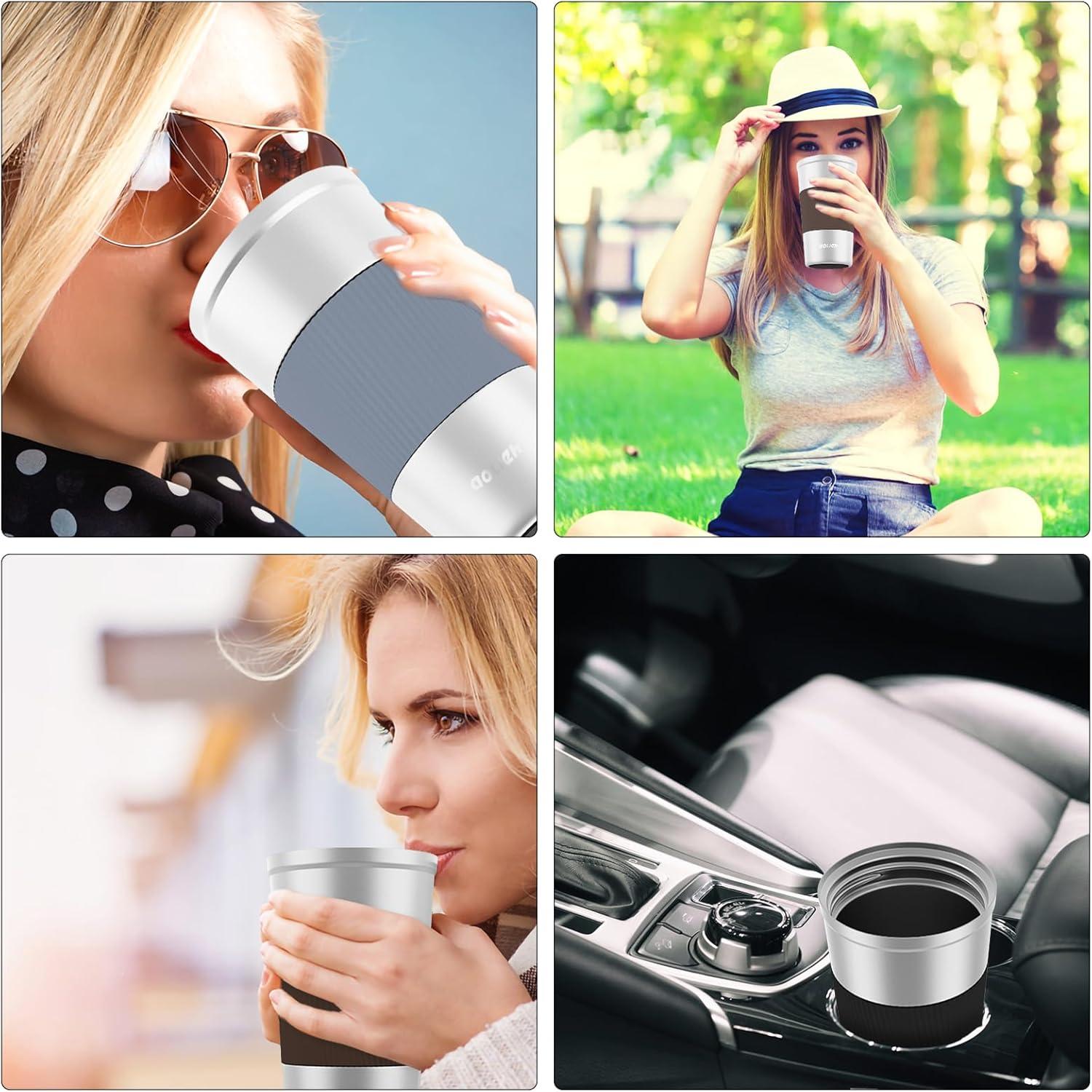 Aolieh Thermobecher 510ml Edelstahl Travel Mug Auslaufsicher Warmhaltebecher