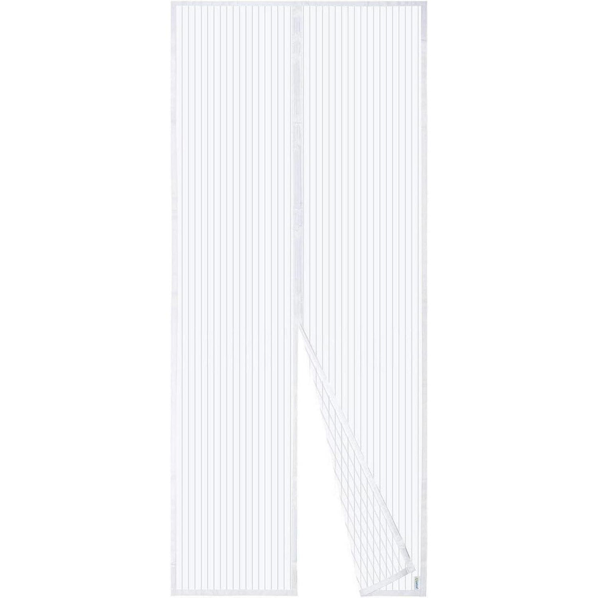 Magnetischer Fliegengitter Tür 110x220cm Weiß