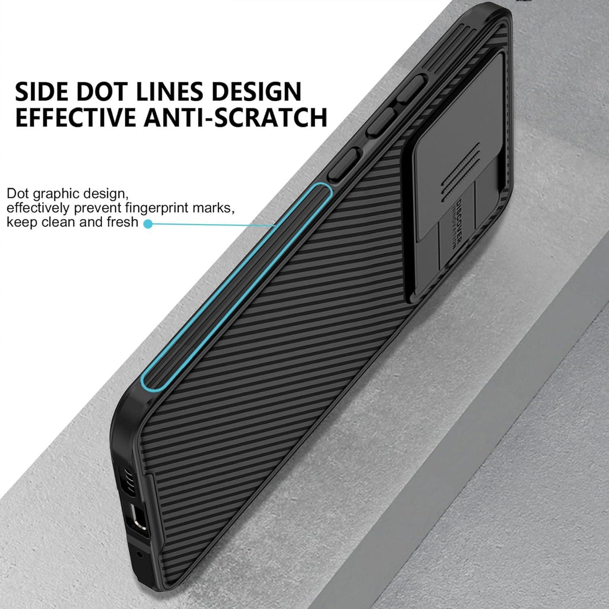 Xiaomi 13T Pro Hülle Slide Camera Kameraschutz Wireless Charging