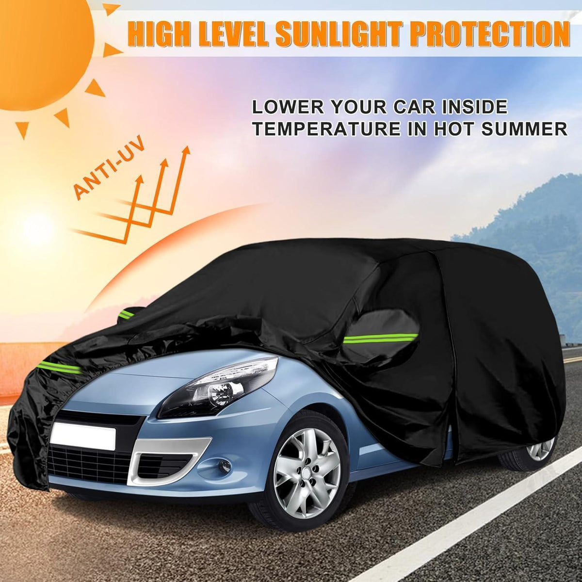 Auto Abdeckung für Renault Scénic 2003-2022 – Allwetterschutz
