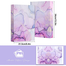 Fotoalbum 300 Fotos 10x15 cm Pink Lila in Lederoptik