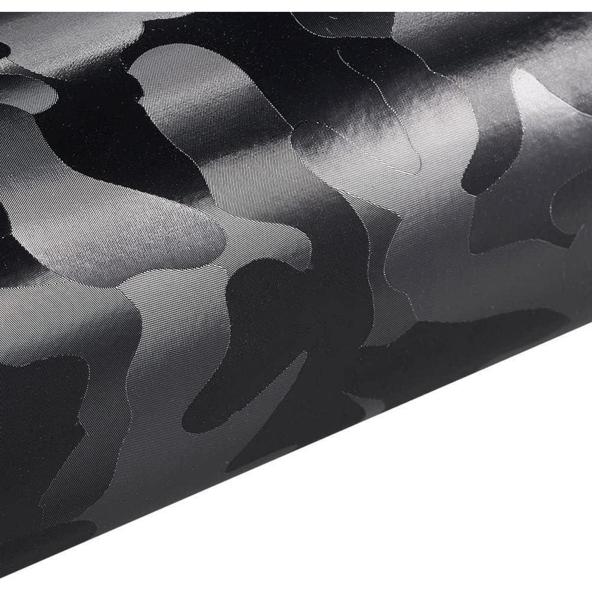 Auto Folie Camouflage Schwarz Glänzend – Selbstklebend 180x152cm