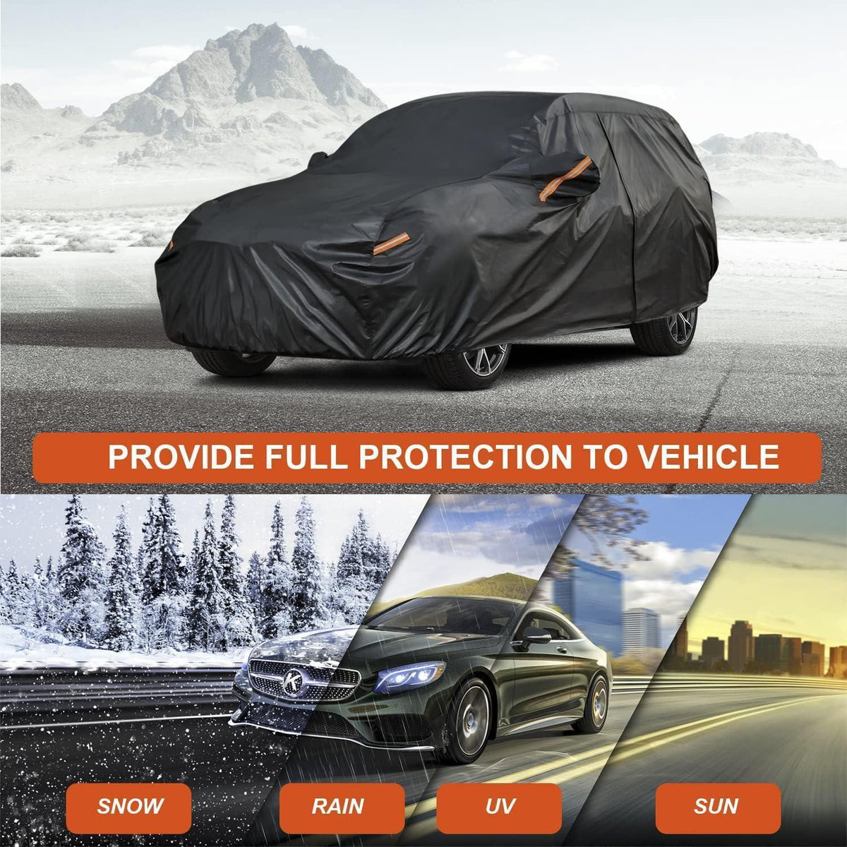 Autoabdeckung wasserdicht für BMW X5 (2010-2025)