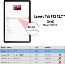 EasyAcc Lenovo Tab P12 2023 Hülle mit Stifthalter und