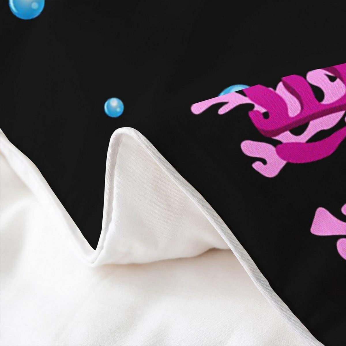 Axolotl Bettwäsche Set 200x200 Baumwolle Kawaii Unterwasserwelt