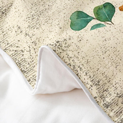 100% Baumwoll Bettbezug 200x200 – Tropical Hawaii Küsten Design