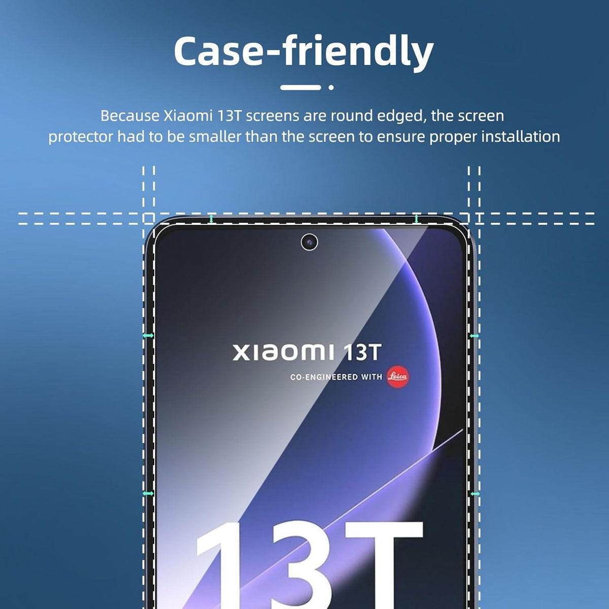 Panzer Schutz Glas Xiaomi 13T 13T Pro 3er Set 9H Härte KLAR