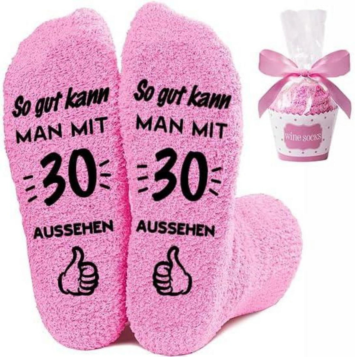 40. Geburtstag Frauen Flauschige Socken Lustige Kuschelsocken