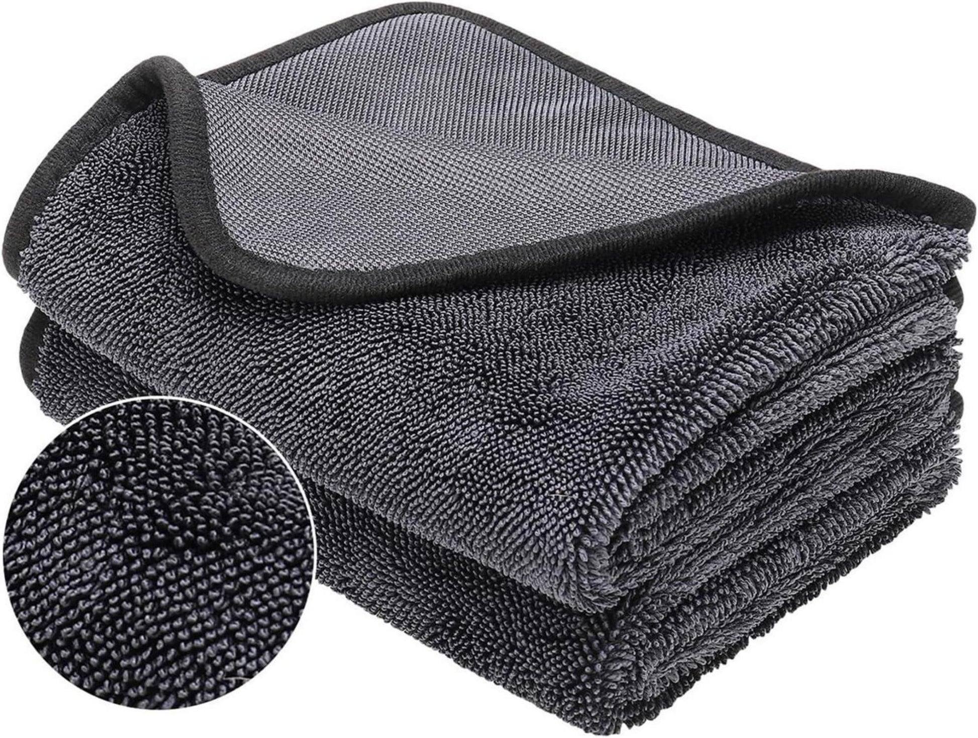 Trockentuch Mikrofaser 40x60cm 2er Set Handtuch Bad Küche Saugfähig