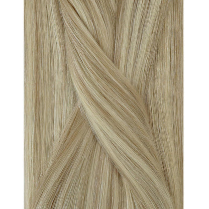 Echthaar Micro Ring Extensions Aschblond 50cm