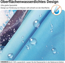Duschvorhang Kieswüste Antischimmel 120x200cm Polyester