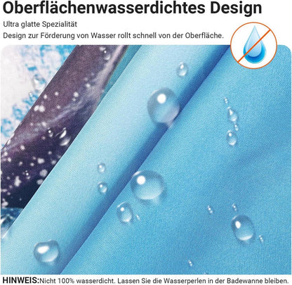 Duschvorhang Kieswüste Antischimmel 120x200cm Polyester