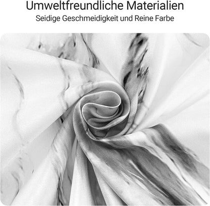 Duschvorhang Marmor Antischimmel 180x200cm Wasserabweisend