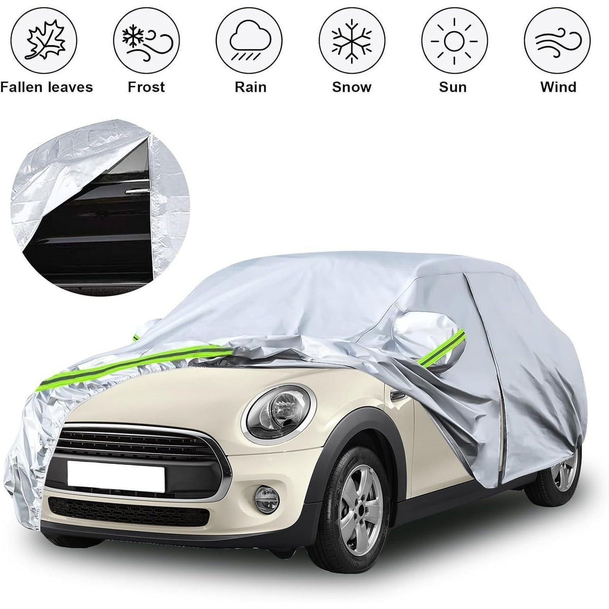 Autoabdeckung Vollgarage für Mini Cooper 3-Türer 2000-2022
