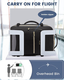 Handgepäck Rucksack 40L Damen Reiserucksack Wasserdicht für