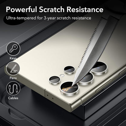 ESR Samsung Galaxy S24 Ultra Kameraschutz Linsenschutzfolien gehärtetes Glas