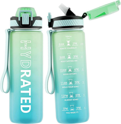 Trinkflasche 750ML BPA-frei Tritan Sport Auslaufsicher Mint Green